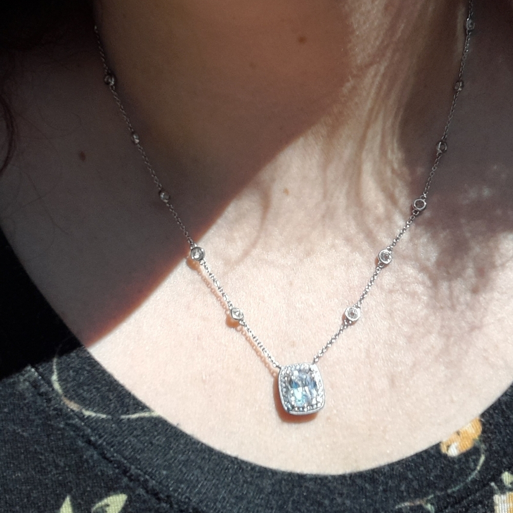 QVC Diamonique “The Courtney” Necklace